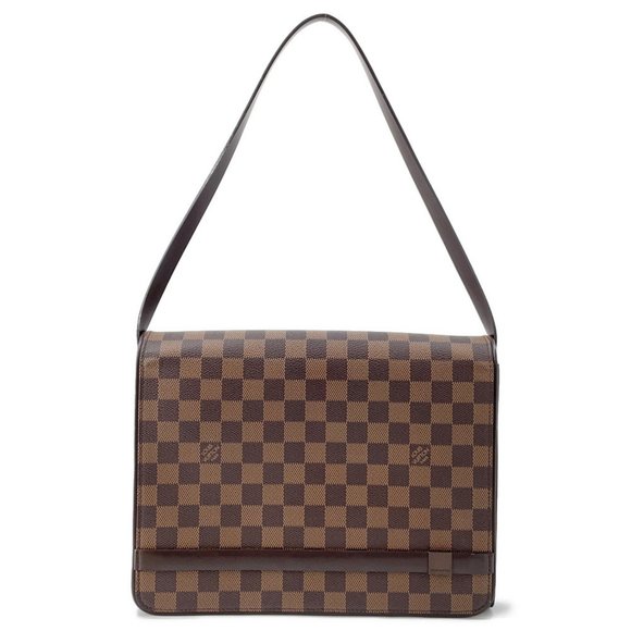 LOUIS VUITTON Red Damier Shoulder Bag - Picture 1 of 16